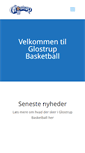 Mobile Screenshot of glostrupbasket.dk